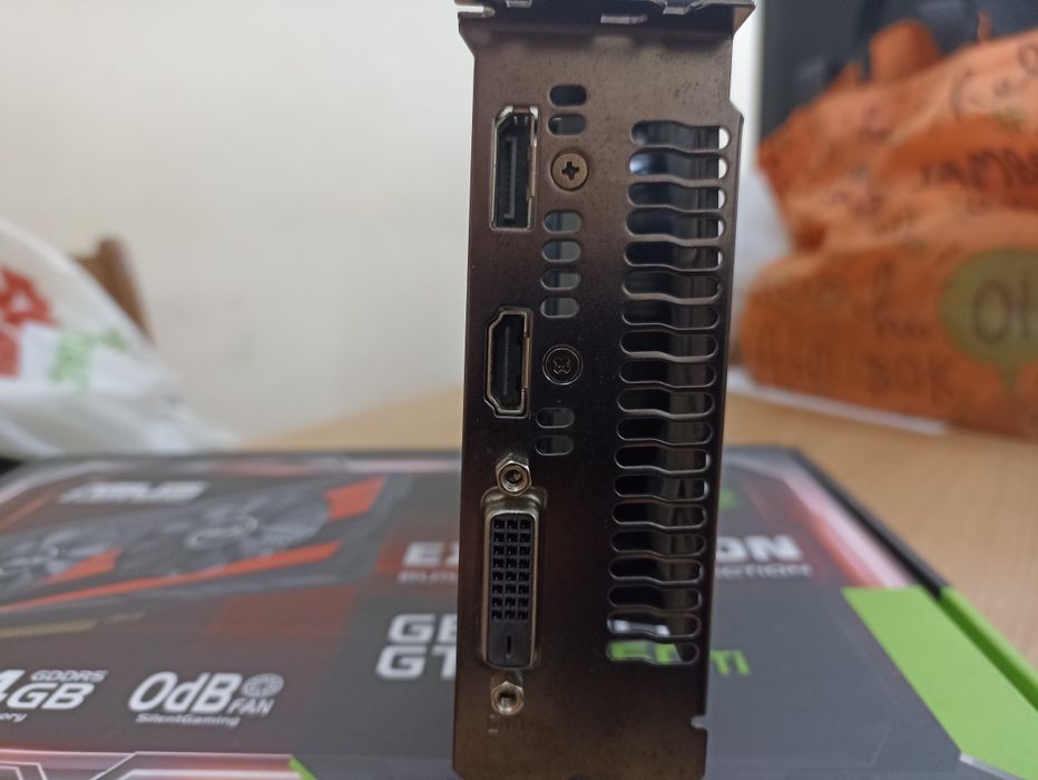 Видеокарта ASUS 1050ТI 4 gb