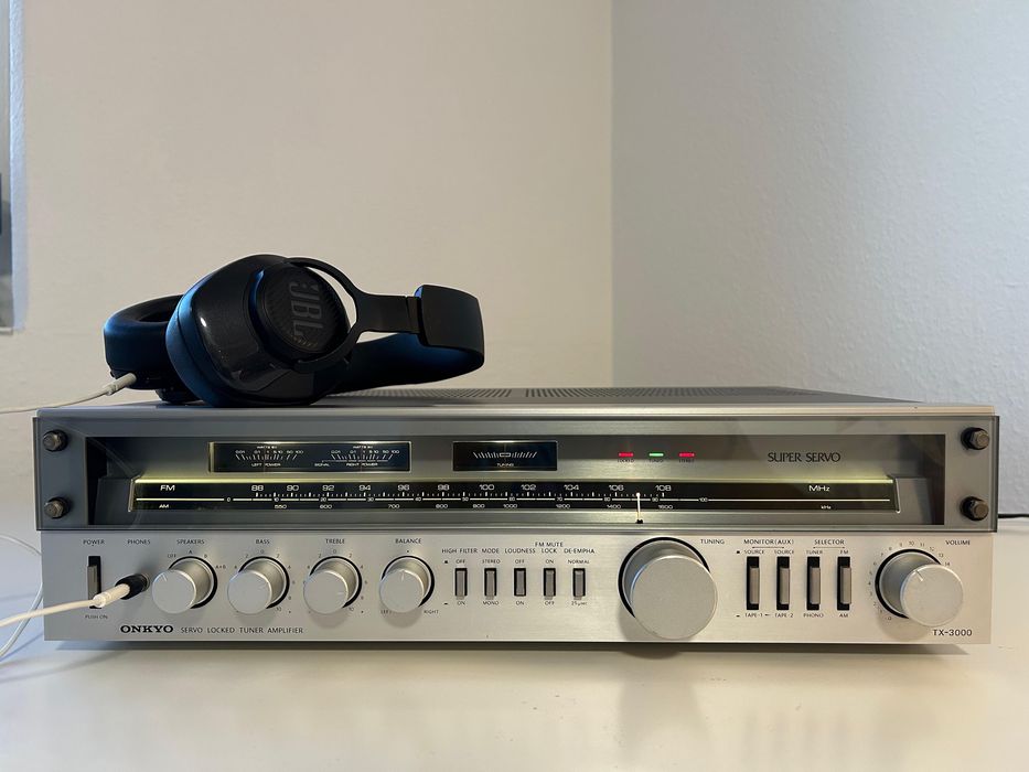 Ресивер | Усилитель ONKYO TX 3000 / 1980 ~ Винтажный стереоресивер
