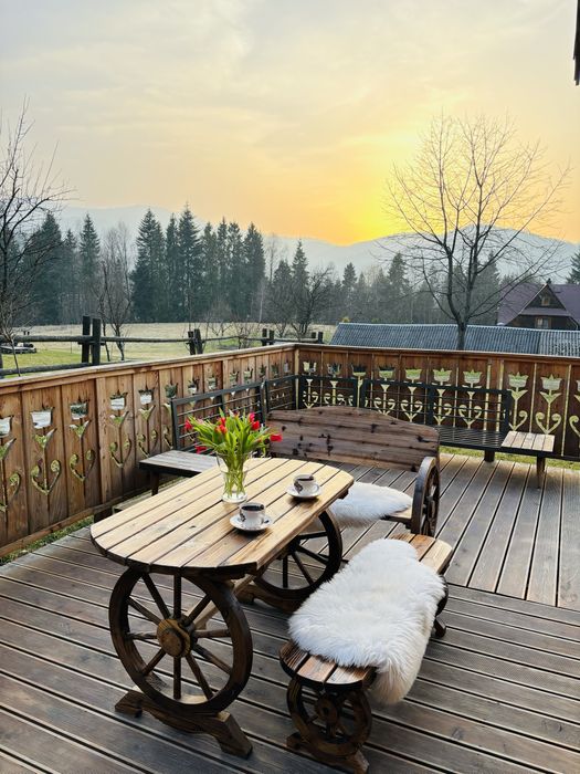 domek w górach odludziu wynajem z sauną jacuzzi weekend wakacje ferie