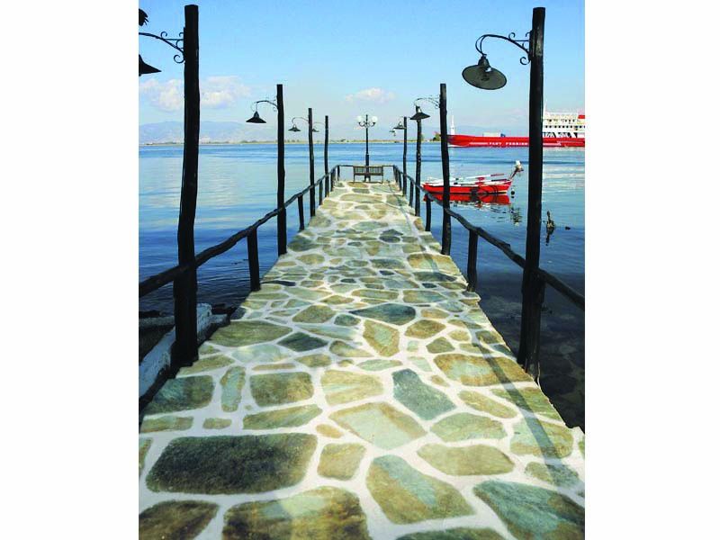 Sikis, Grecki kamień na taras, elewacyjny, podłogowy