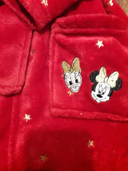 Szlafroki z Myszką Miki, myszką Minnie i kaczką Daisy r. 110 - 116