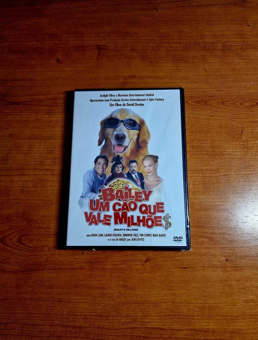 BAILEY Um Cão que vale Milhões (Tim Curry/Jennifer Tilly) NOVO/SELADO
