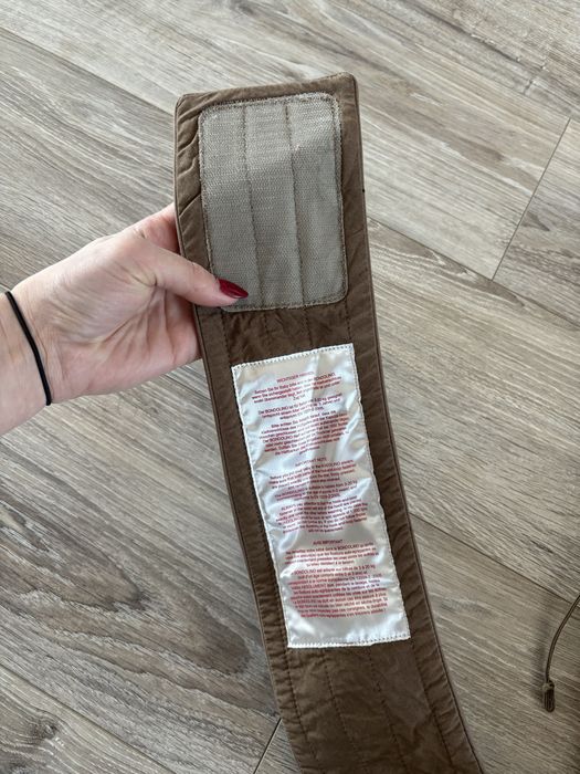 Nosidlo ergonomiczne Bondolino Popelina brązowe z kleksem