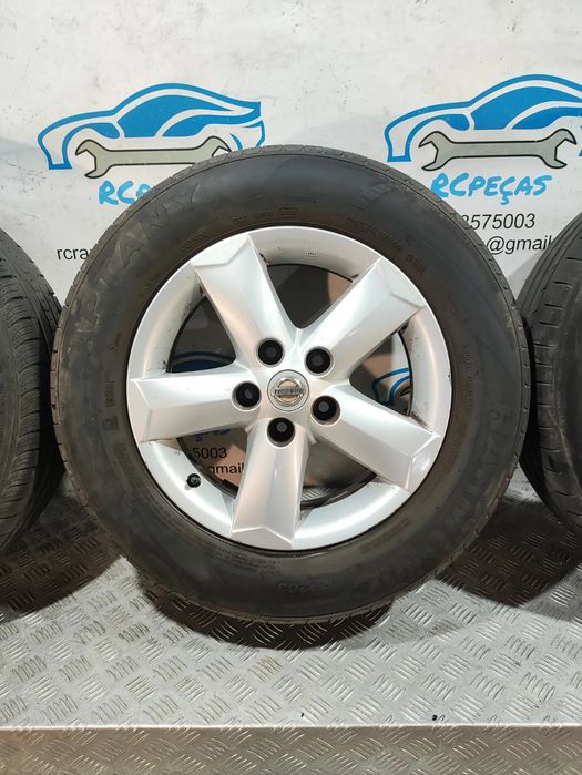 Conjunto Jantes 16 Originais Nissan Qashqai 1 J10 6,5J ET40 5x114,3