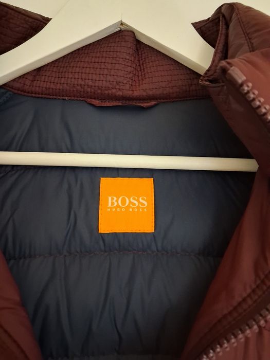 Kurtka męska puchowa Hugo Boss orange r. 50 (L)