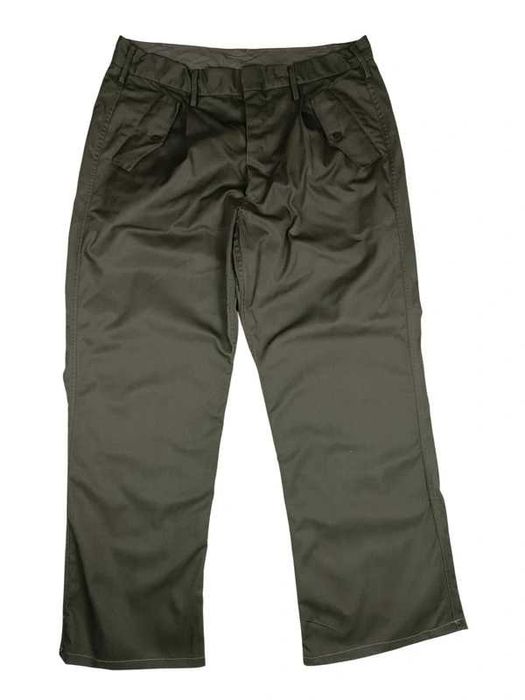 Spodnie Vintage Olive Cargo Military XL W36 Twill
