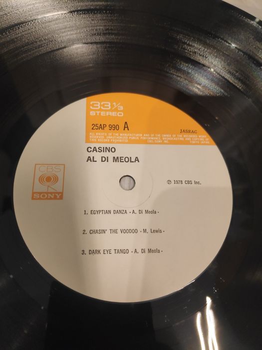 AL DI MEOLA Casino  25AP990 Japan winylI