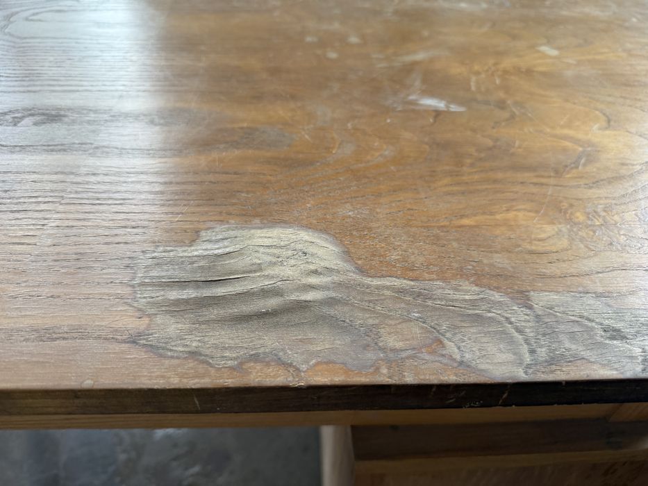 Biurko projekt Puchała jesionowe do renowacji