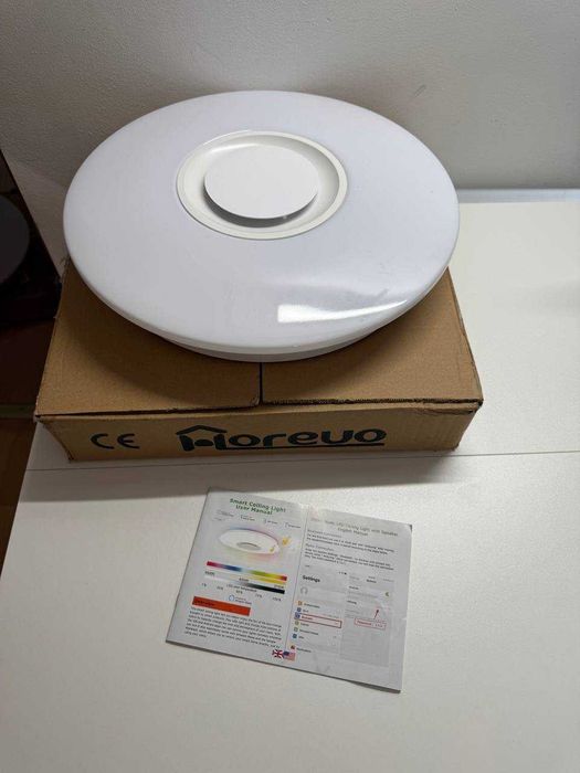 Plafon Lampa LED 24W Horevo Głośnik Bluetooth Alexa