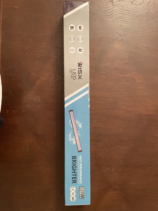 Barra Led 120W 13200 LM 6000k para 4X4 offroad , camiões Nova!