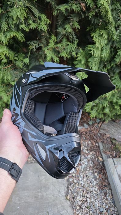 Zestaw NX Kask+Gogle+Pokrowiec Downhill NX Extreme r.S Fullface