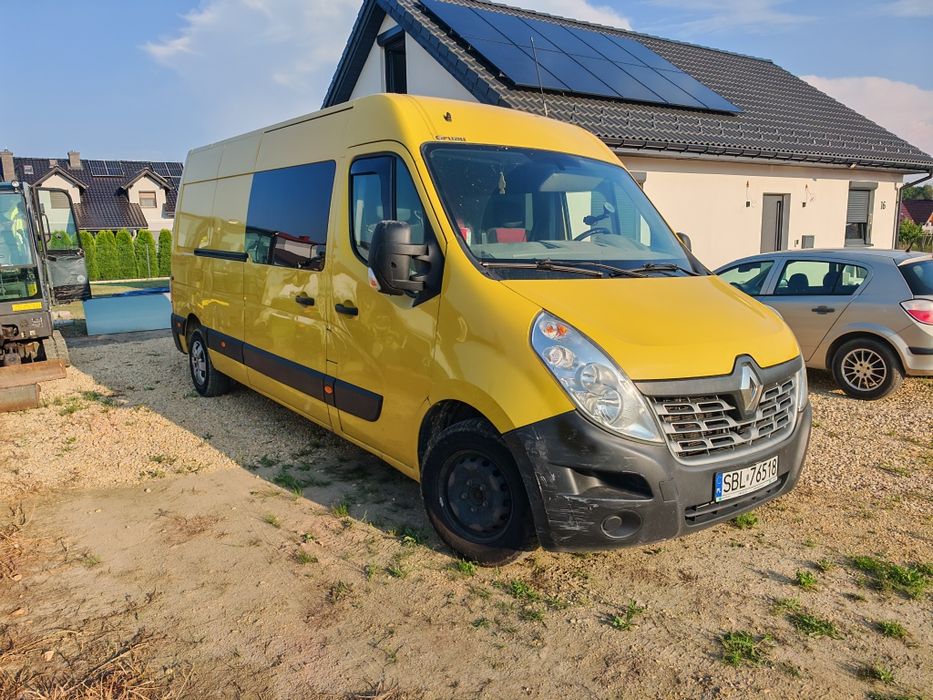 Renault Master 7 osób, hak - wynajem
