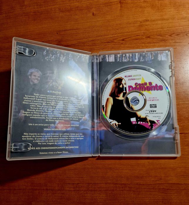 CECIL B. DEMENTE (Melanie Griffith/Stephen Dorff) Uma Sátira ao Cinema