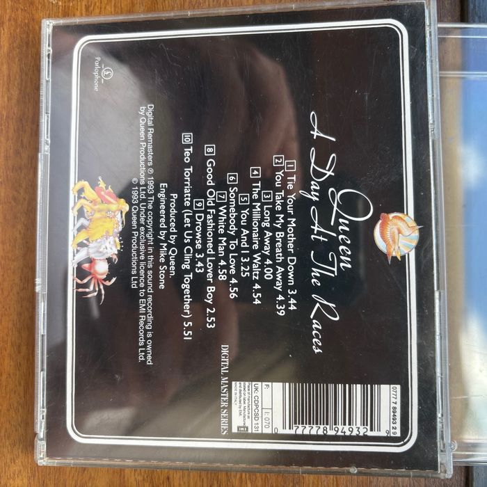 Queen – A Day at the Races CD Remaster 1993