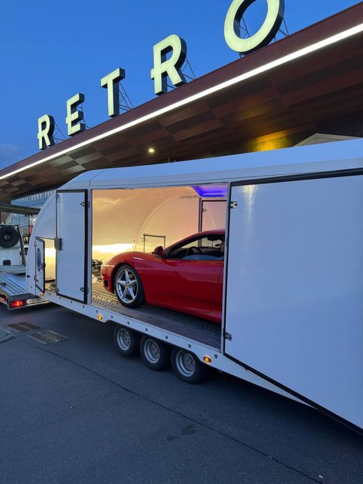 Критий евакуатор / автовоз / лафет Європа -Україна