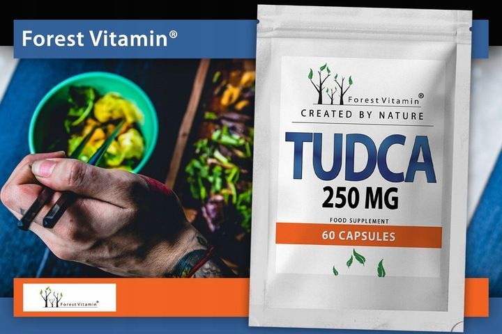 forest tudca kwas tauroursodeoksycholowy 60 kaps detox oczyszczenie