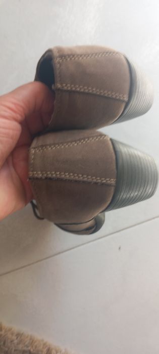 Sapatos senhora camurça