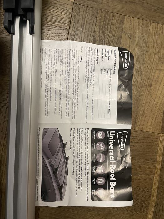 Поперечини на рейлінги. Перемички 135