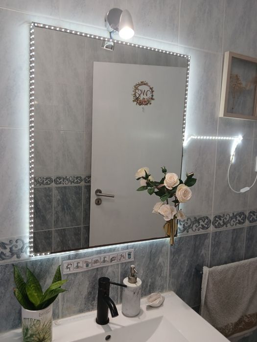 Espelho WC com luz Led