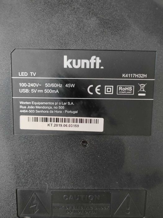 TV Kunft - 32'' (81cm) - Seminova