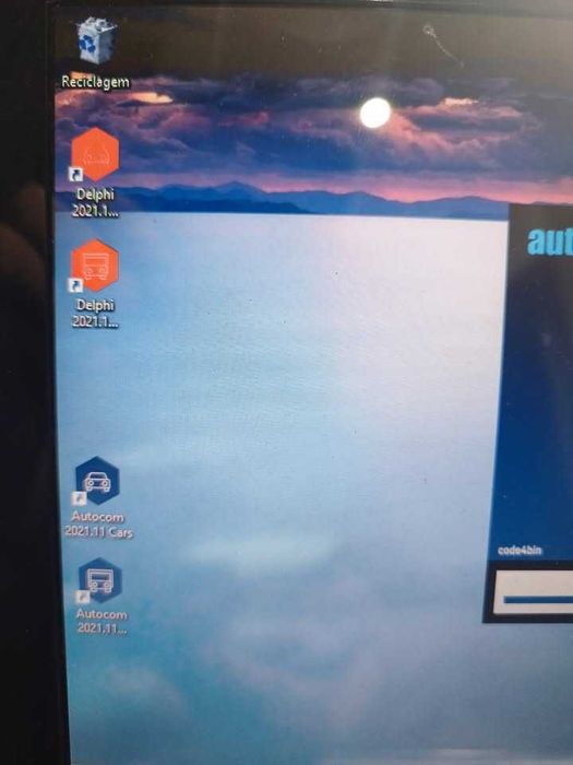 Máquina de diagnósticos  para carros e camiões