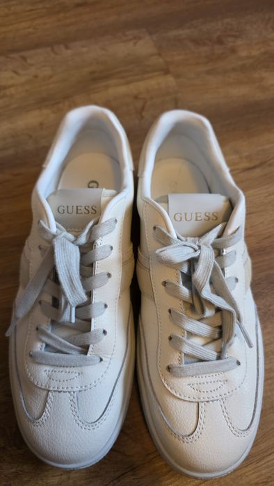 Guess sneakersy skórzane Nolinas