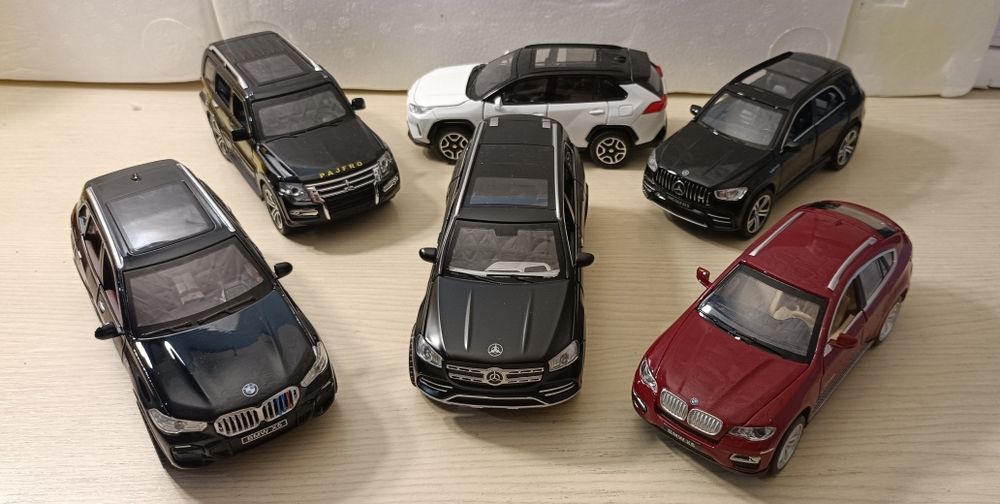 Моделі АВТО  1:32. 1:24.