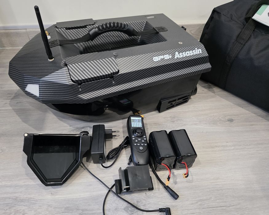 Łódka zanętowa Manuowell Assassin Pro gps autopilot torba gratis