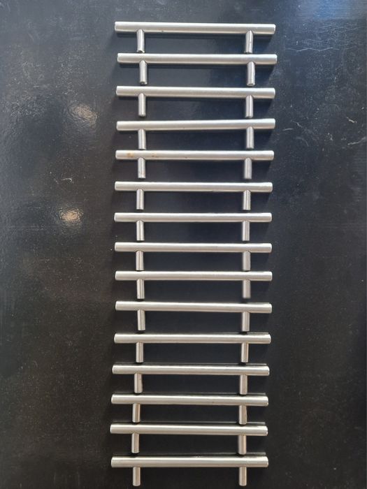 Puxadores em inox medidas nas fotos