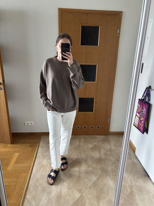 Sweter Zara kaszror/ welna M
