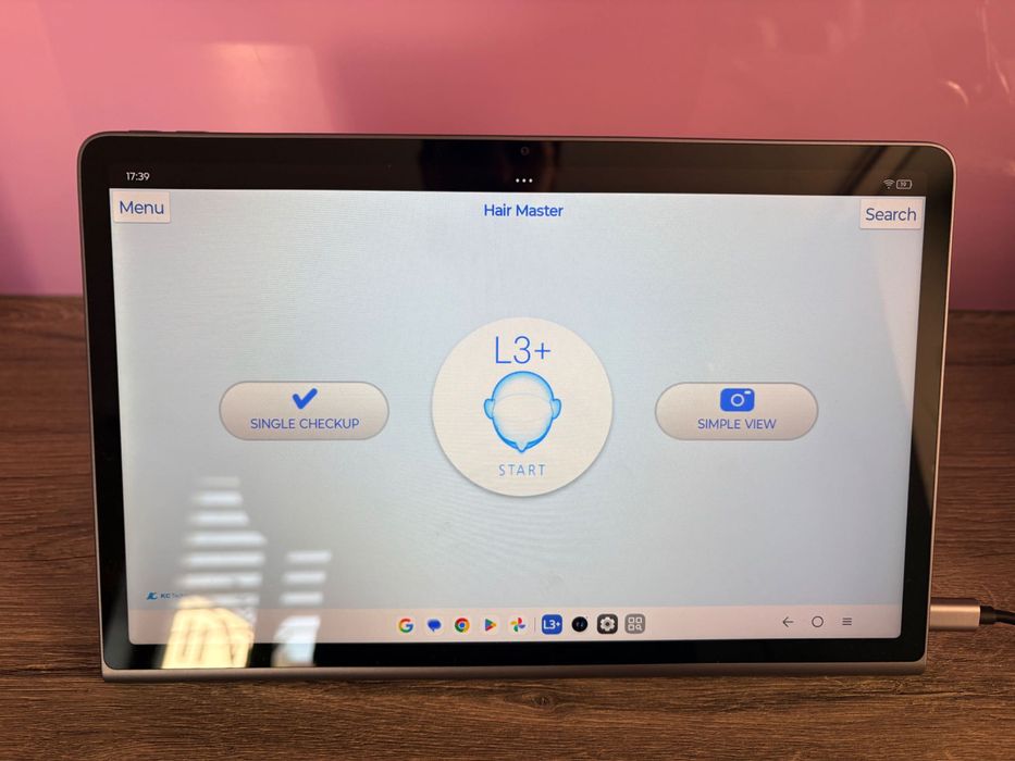 Kamera trychologiaczna z tabletem i oprogramowaniem