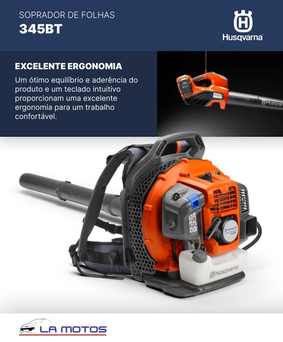 Soprador de folhas Husqvarna 345BT