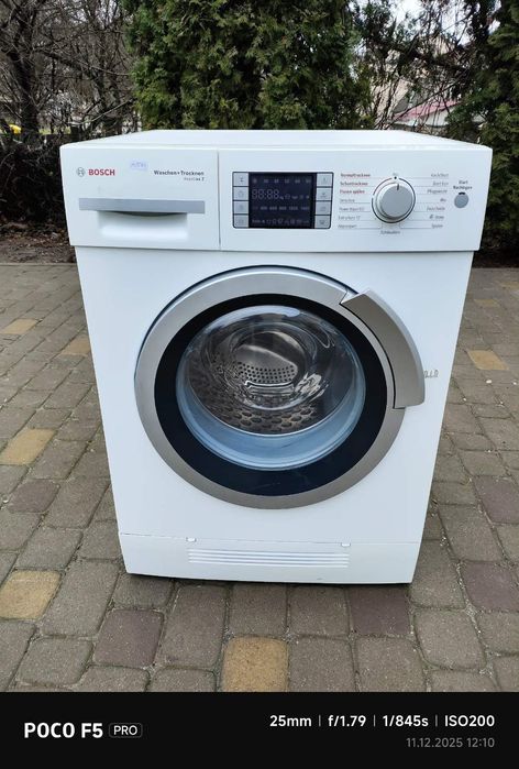 Пральна стиральная машина з сушкою Bosch 7/4 kg