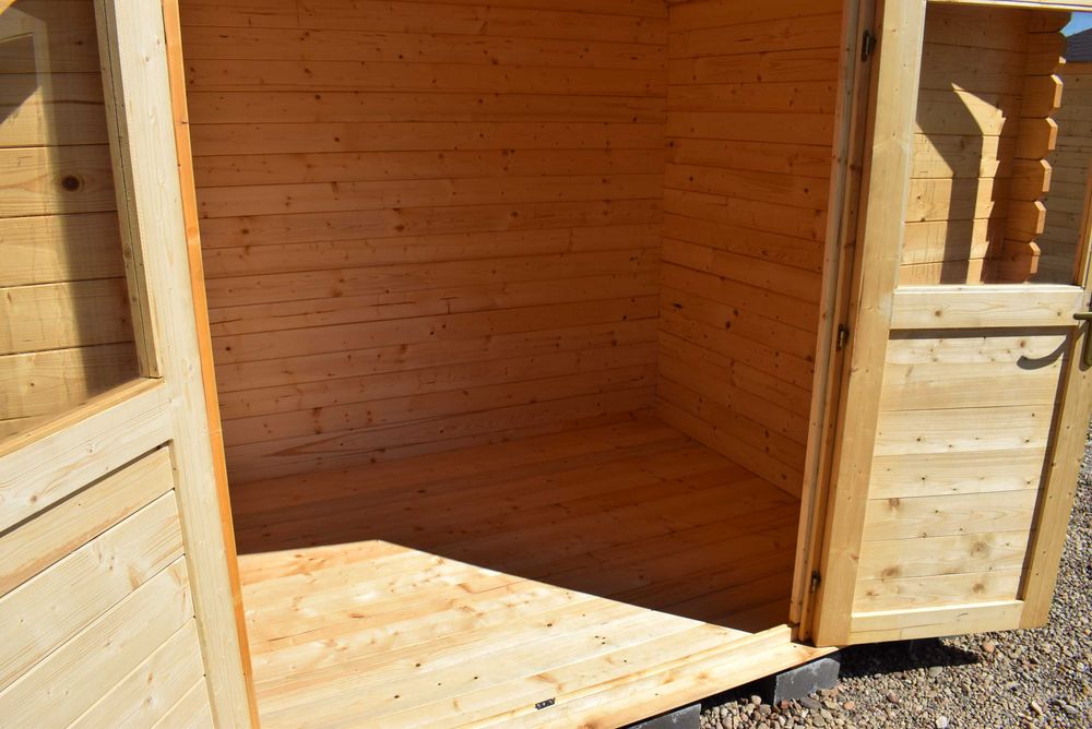 DOSTĘPNY od ZARAZ solidny domek ogrodowy balik aż 34mm* 300x200*6m2