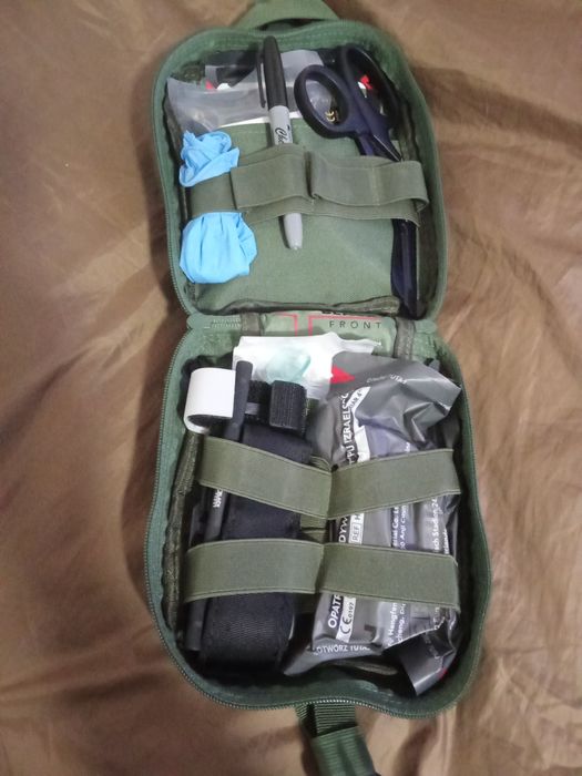 Аптечка PTR тактична BLACK FRONT
