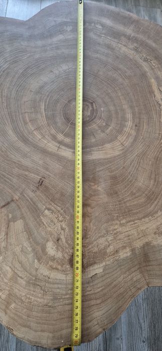 Stolik kawowy dębowy 80cm