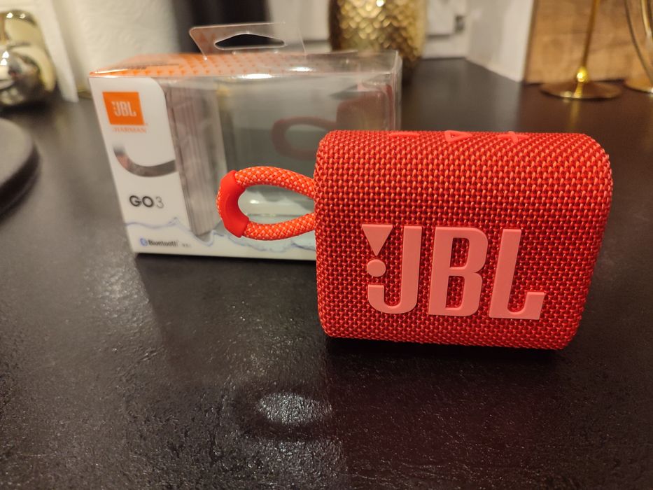 Głośnik przenośny JBL GO3 czerwony