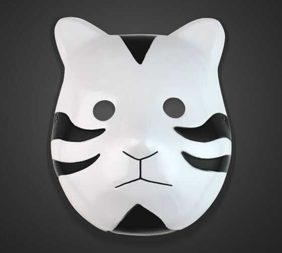 Maska Anbu biało-czarna Naruto przebranie anime manga