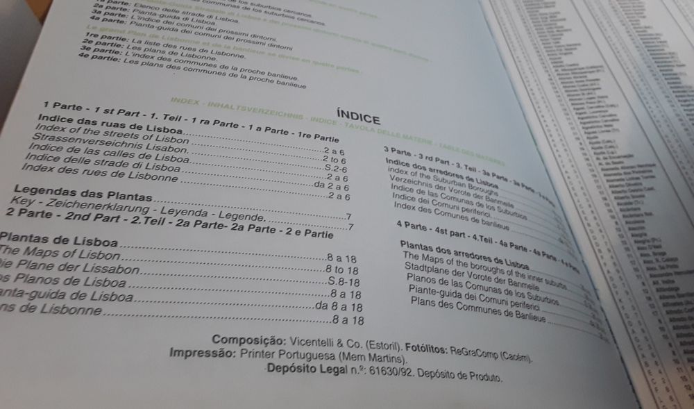 Livro: Planta - Roteiro da Grande Lisboa