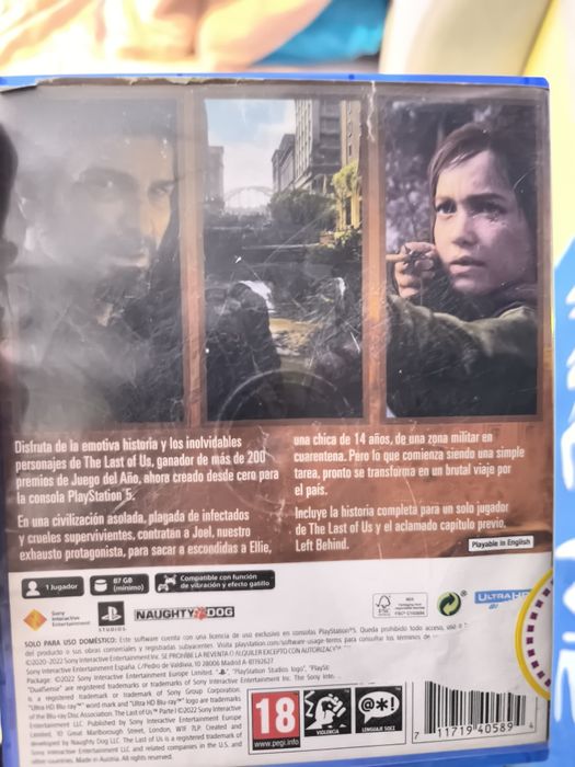 The last of us remake PS5 só entrego em mão