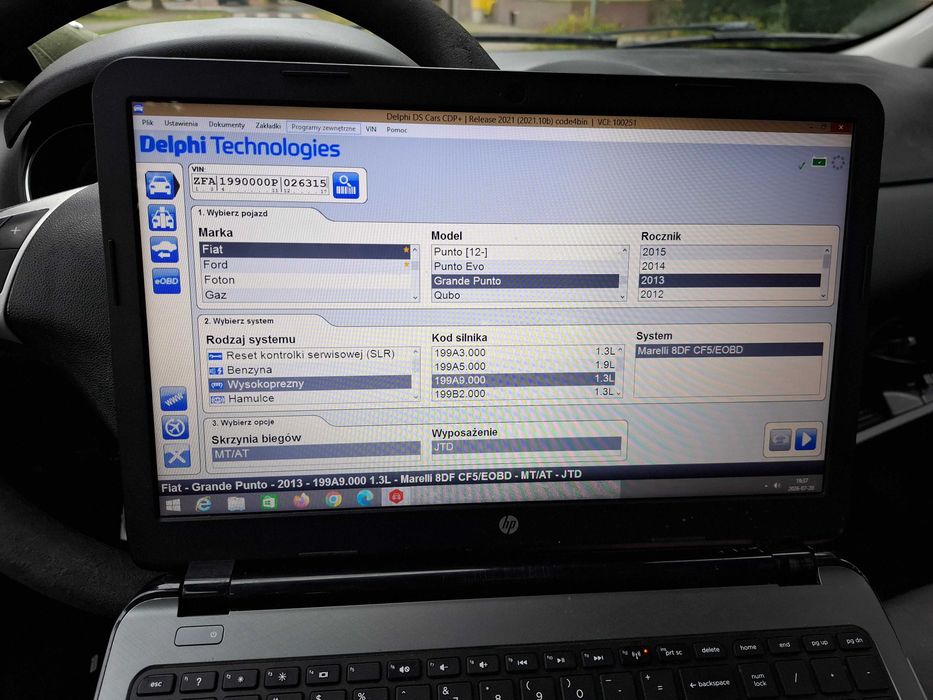 Delphi Autocom Laptop HP