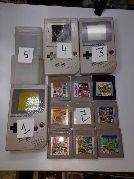 GameBoy DMG-01 Original + 9 jogos