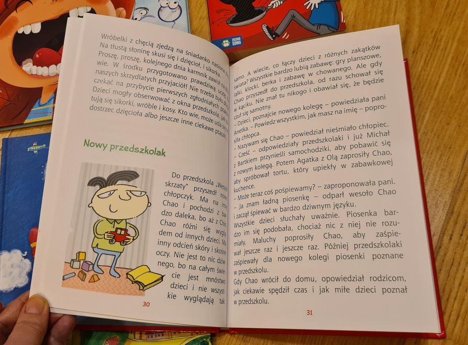 1 Książka bajki dla dzieci wesołe przedszkolaki Stolarczyk Ewa