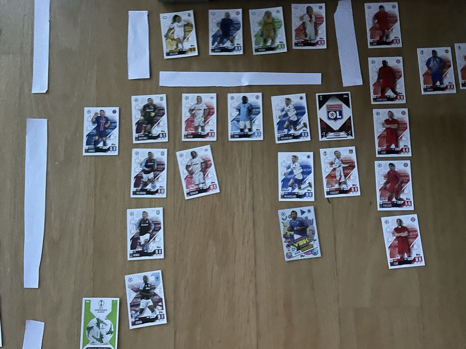 Cartas futebol Macht Attax