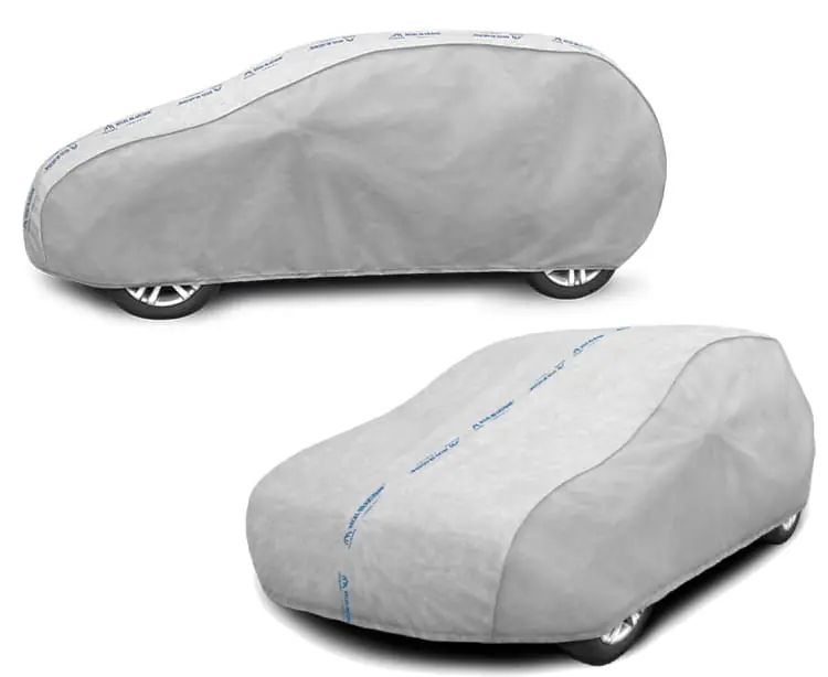 Plandeka Na Auto | Pokrowiec Całoroczny | M2 Hatchback | 380-405cm