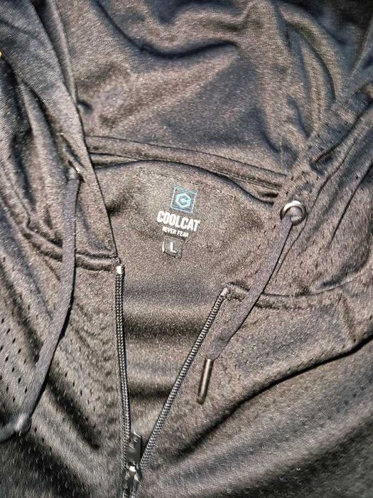 Ciepła bluza z kapturem CoolCat jak nowa m/l