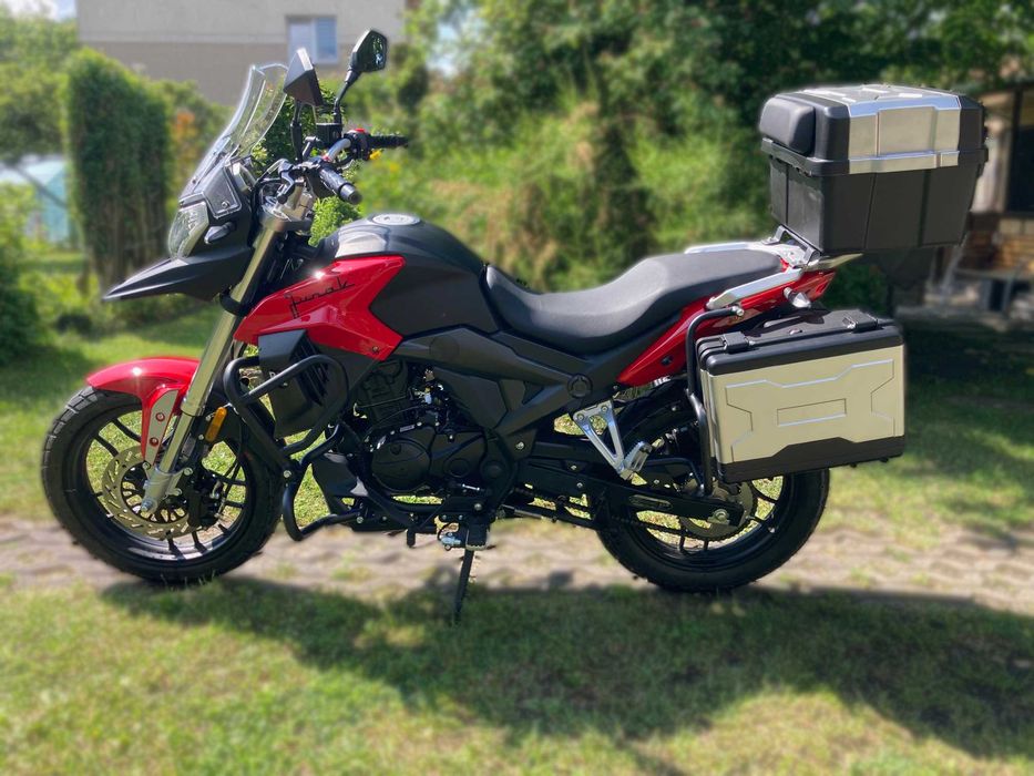 wynajem wypożyczalnia motocykli 125 na kat B JUNAK CHOPPER CRUISER