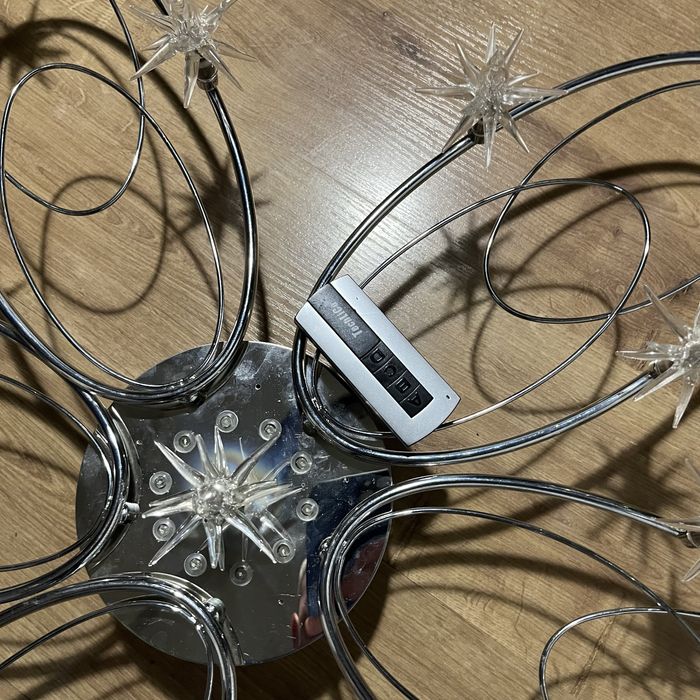 Люстра с пультом 220в-12в