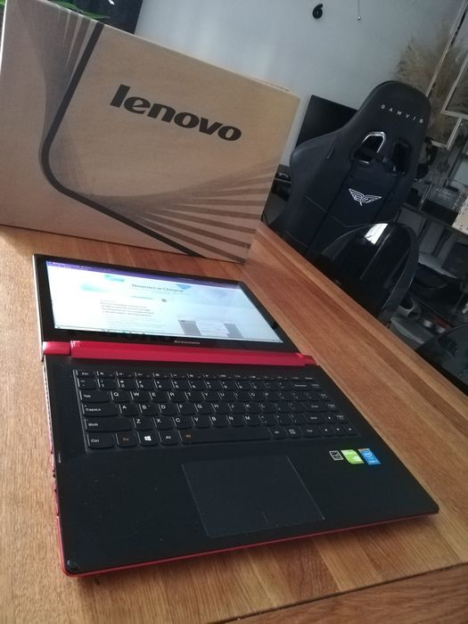 Notebook Lenovo Flex 2 14" dotykowy i7/8gb/500gb/GF840/Win10 czerwony