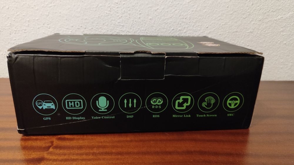 Rádio Android 9" – 1GB RAM / 16GB ROM – Novo, Nunca Usado